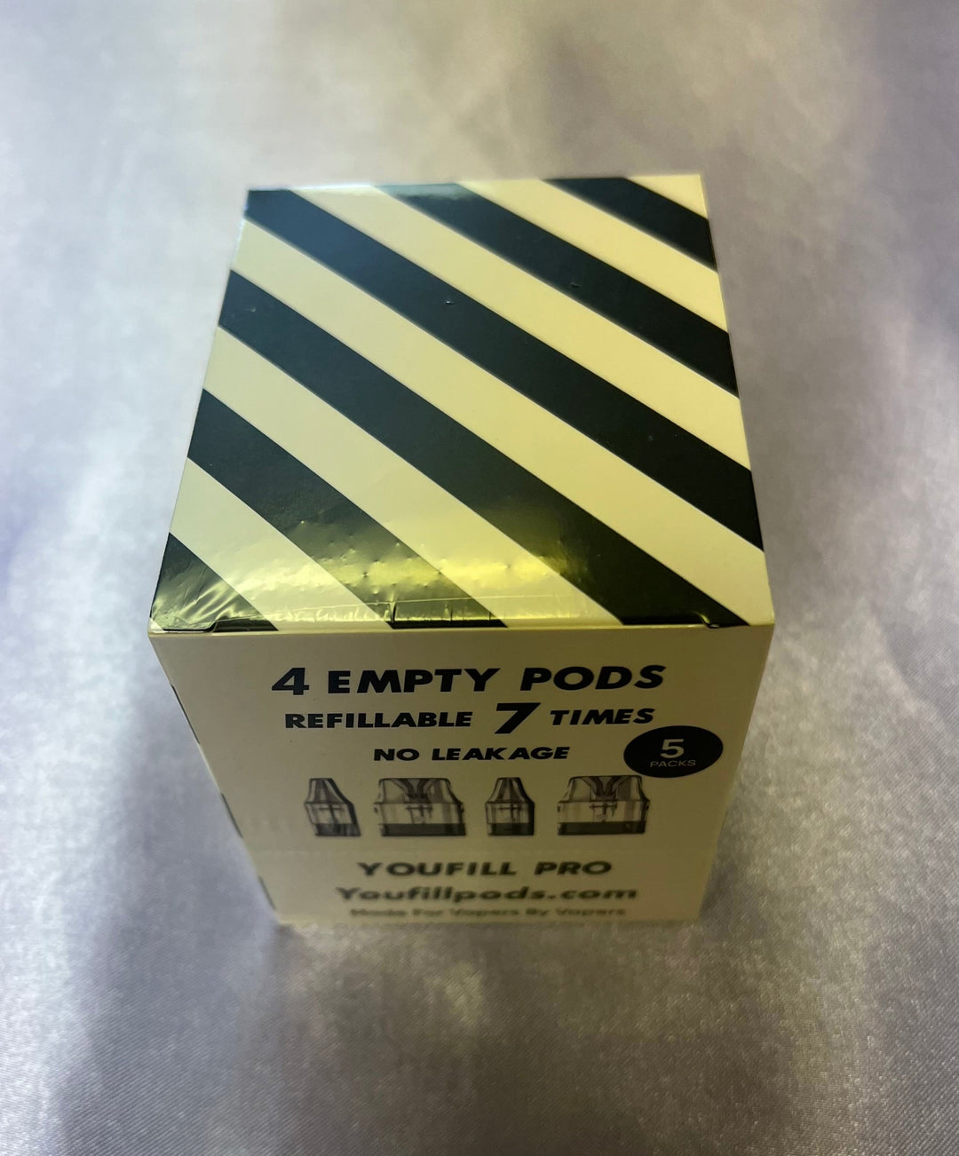 YOUFILL PRO refillable empty mesh pod pack - 1.0 ohm 4 PACK 2mL DISTRIBUTORS ONLY