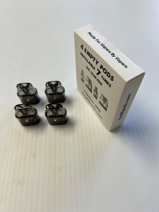 YOUFILL PRO refillable empty mesh pod pack - 1.0 ohm 4 PACK 2mL DISTRIBUTORS ONLY