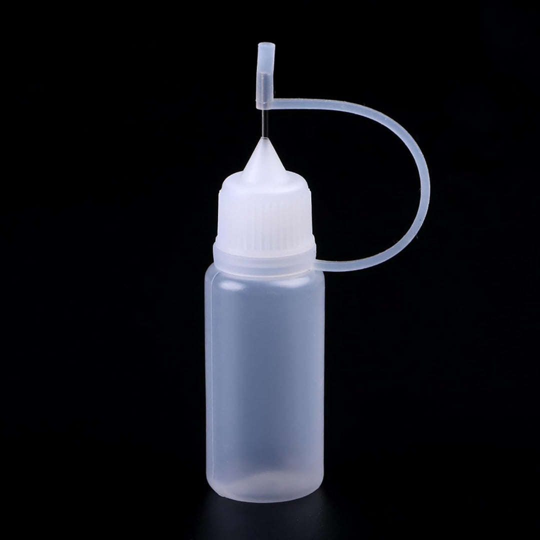 Needle Tip Squeeze Bottle for filling refillable pods, 10 pieces