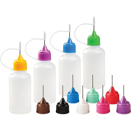 Needle Tip Squeeze Bottle for filling refillable pods, 10 pieces